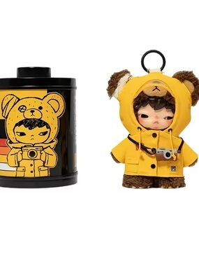 Kodak x Hirono Click Bear Plush Doll Pendant - POPMART
